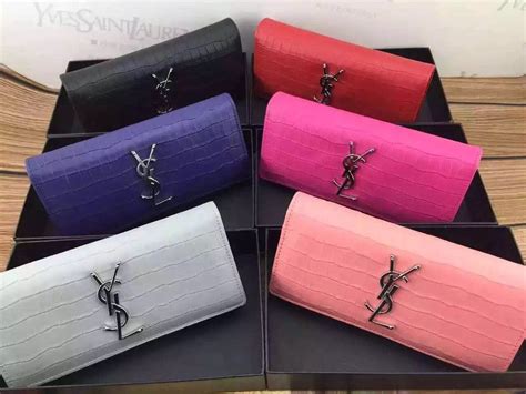 yves saint laurent wallets women's.